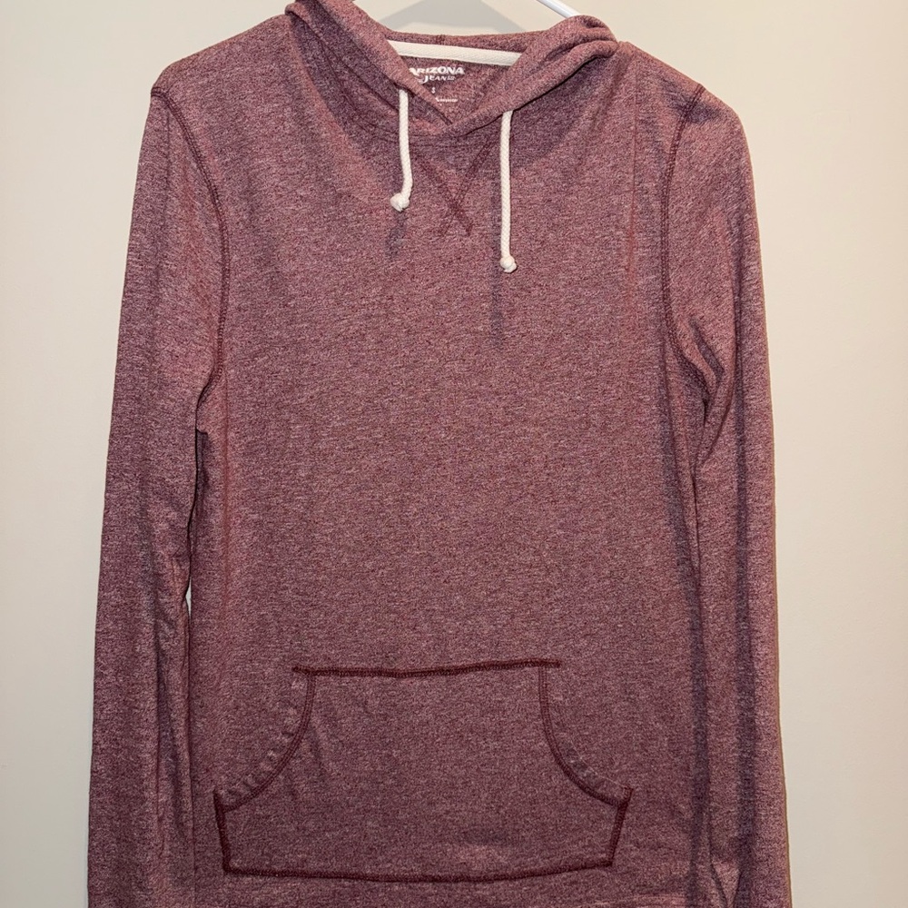 Arizona Jean Company Maroon Hoodie Sweater